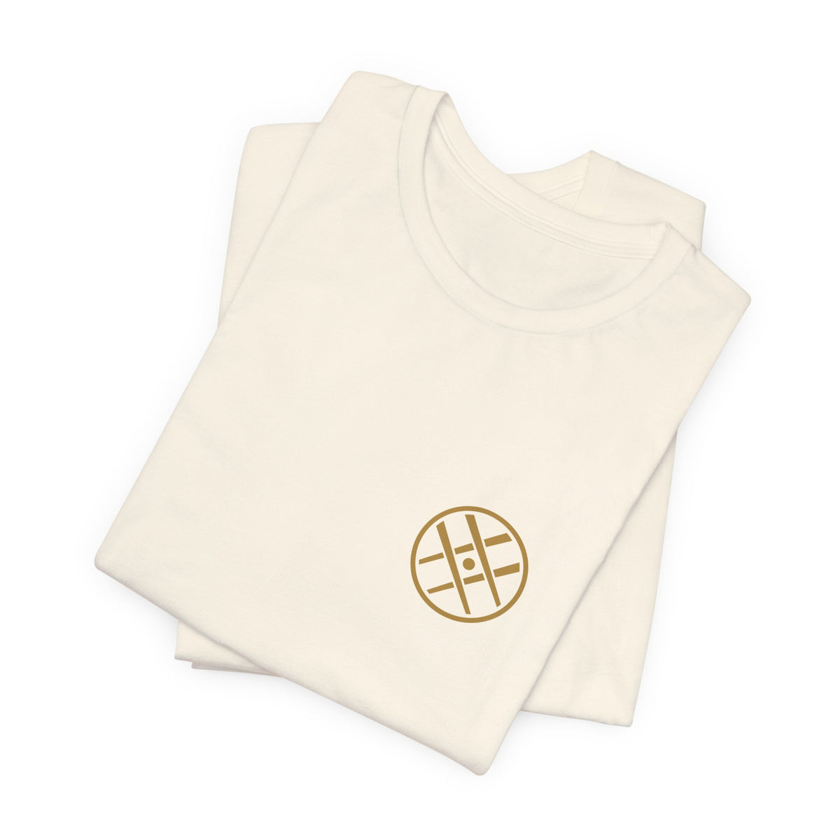 Japanese Kanji Back Print Shirt, Minimal Family Crest Tee, Spirit of Words Gift