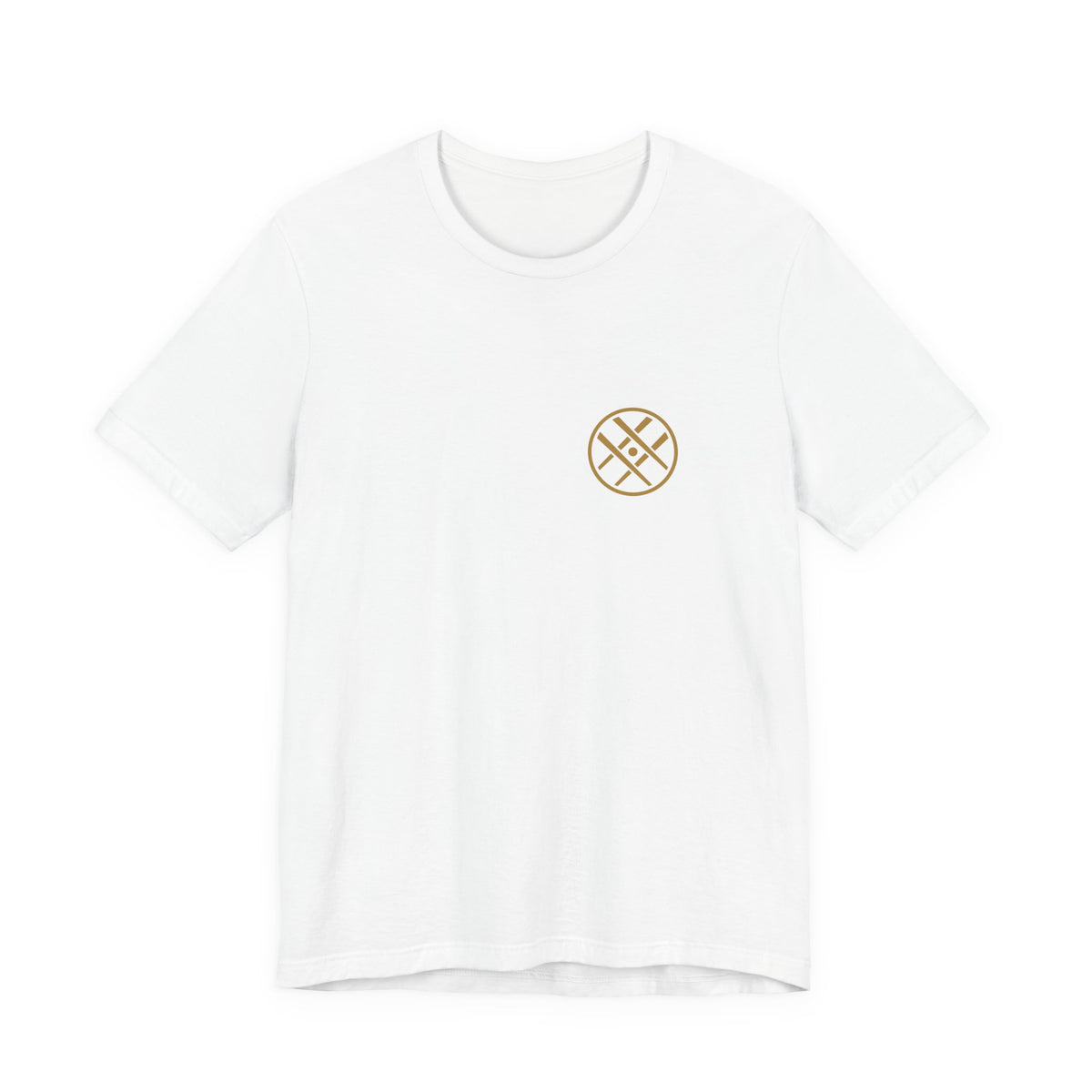 Japanese Kanji Back Print Shirt, Minimal Family Crest Tee, Spirit of Words Gift