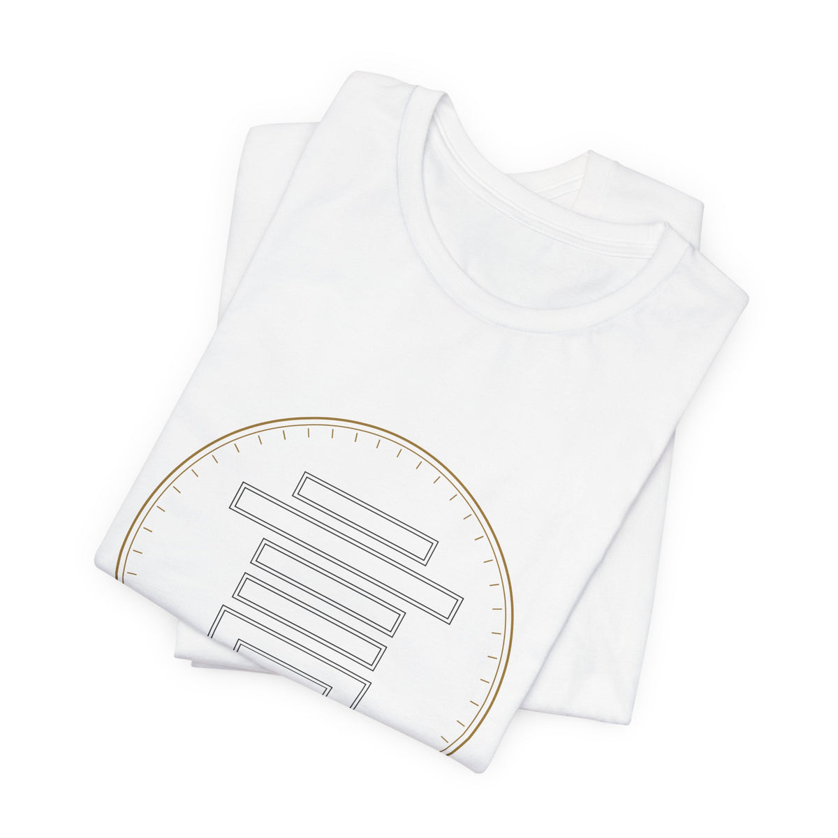 Geometric Kanji Shirt, Japanese Word Line Art Tee, Minimal Crest Style Gift