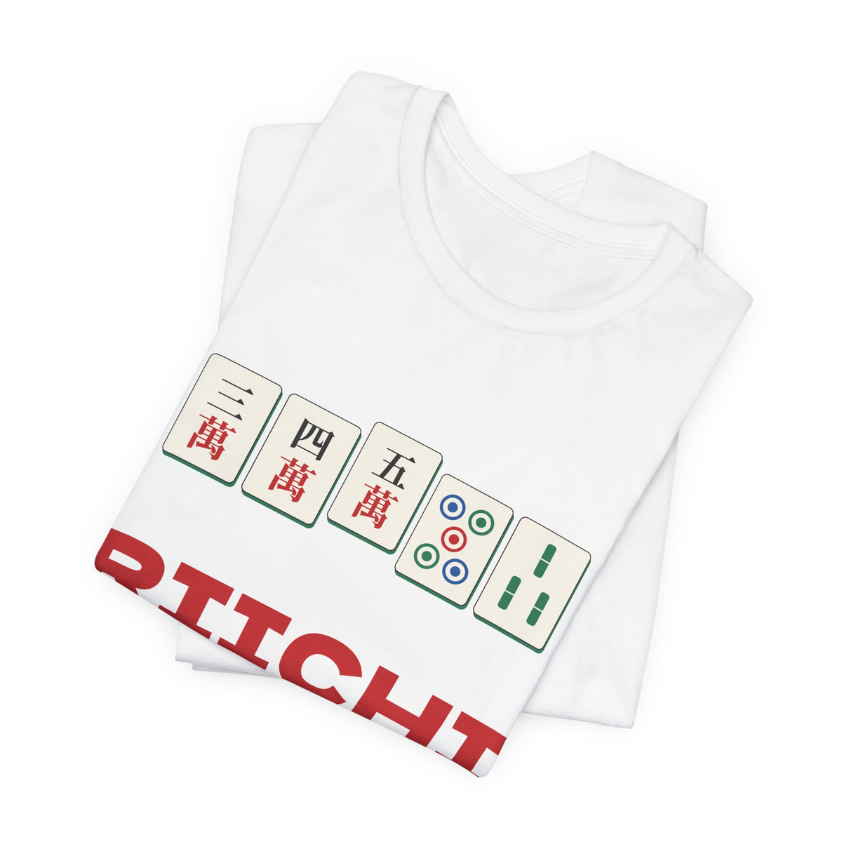 Riichi Mahjong Shirt, Japanese Mahjong Tiles Tee, Mahjong Player Gift, Mahjong Lover T-Shirt