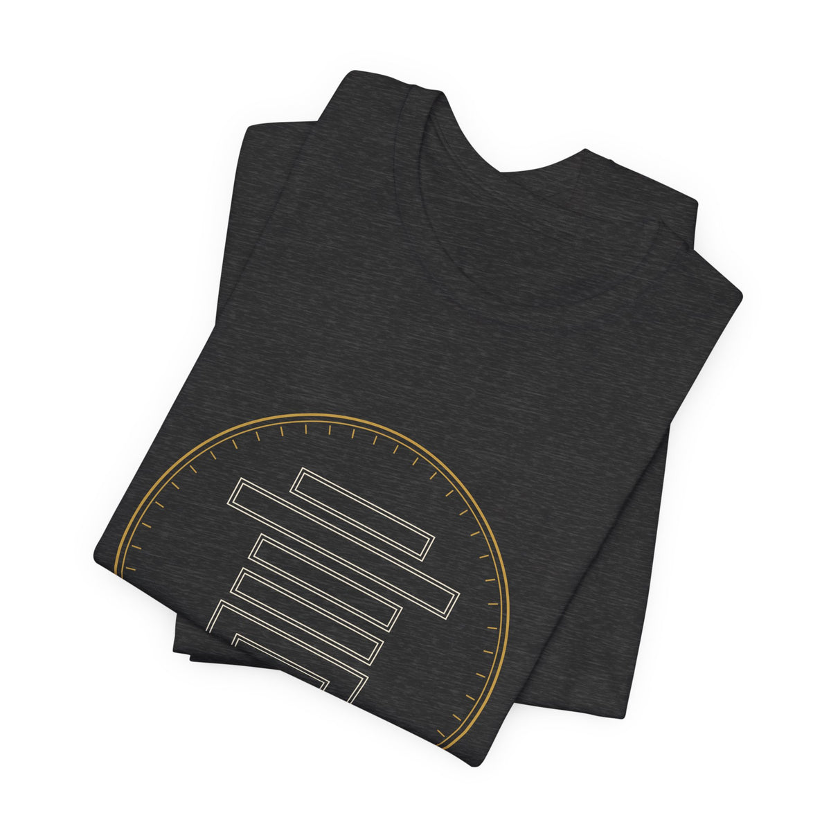 Geometric Kanji Shirt, Japanese Word Line Art Tee, Minimal Crest Style Gift