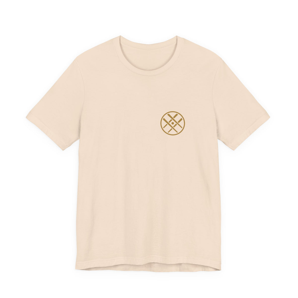 Japanese Kanji Back Print Shirt, Minimal Family Crest Tee, Spirit of Words Gift