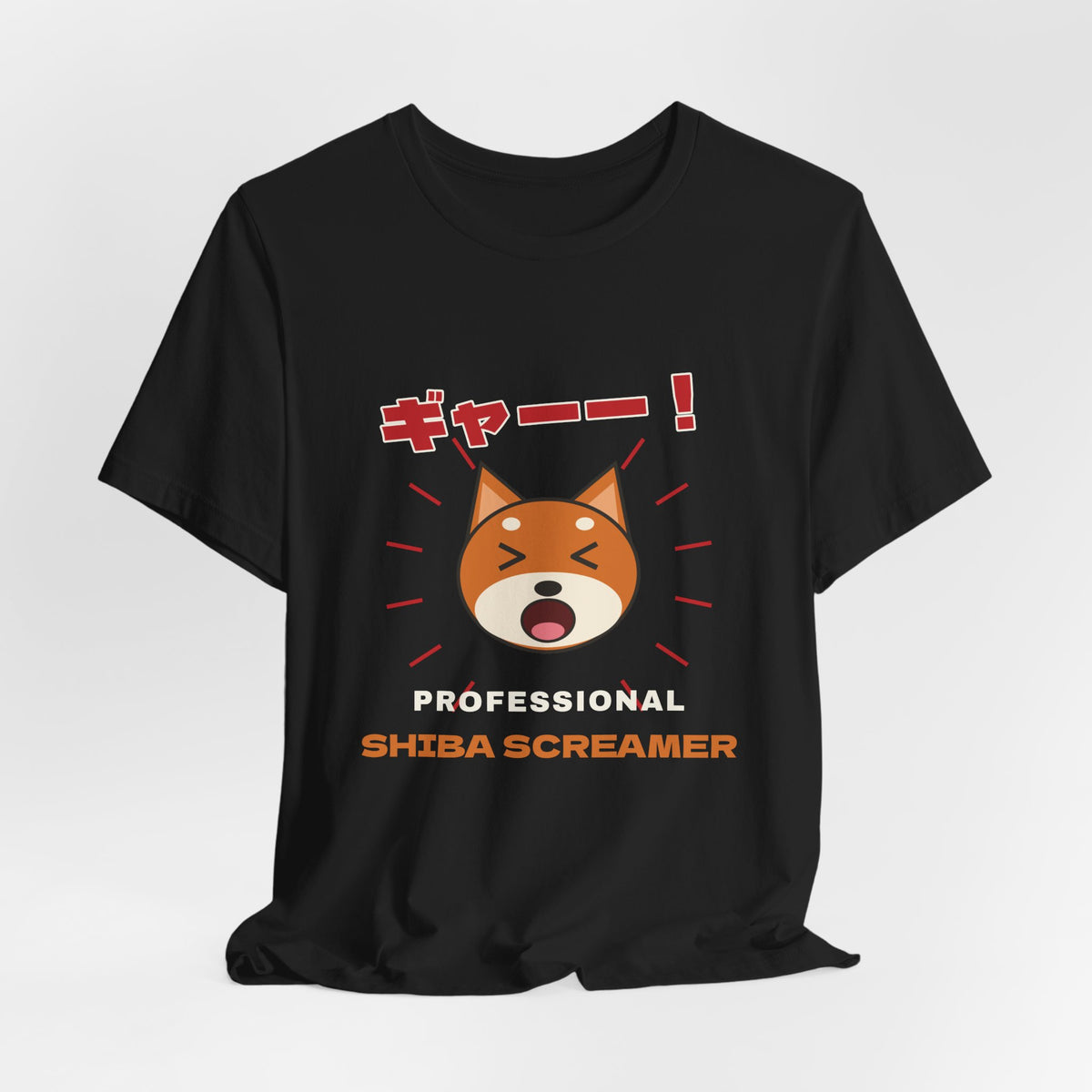 Funny Shiba Inu Shirt, Professional Shiba Screamer Tee, Shiba Scream Gift, Japanese Dog Owner T-Shirt