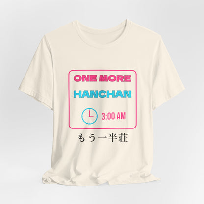 Mahjong T-Shirt, One More Hanchan Funny Riichi Gift, Japanese Mahjong Neon T-Shirt, Mahjong Player Gift