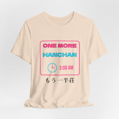 Mahjong T-Shirt, One More Hanchan Funny Riichi Gift, Japanese Mahjong Neon T-Shirt, Mahjong Player Gift