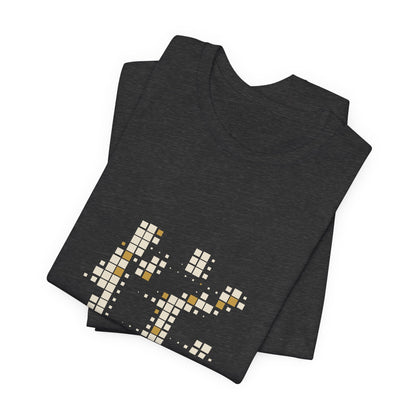 Wabi Sabi Shirt, Abstract Kanji Mosaic Tee, Japanese Minimalist Art Gift