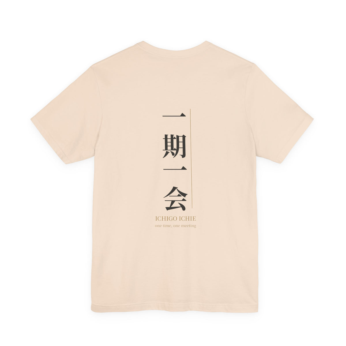Ichigo Ichie Shirt, Japanese Kanji Calligraphy Tee, One Time One Meeting Gift