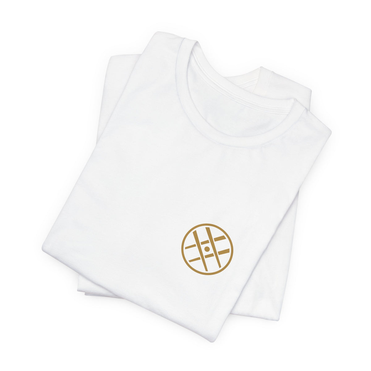 Japanese Kanji Back Print Shirt, Minimal Family Crest Tee, Spirit of Words Gift