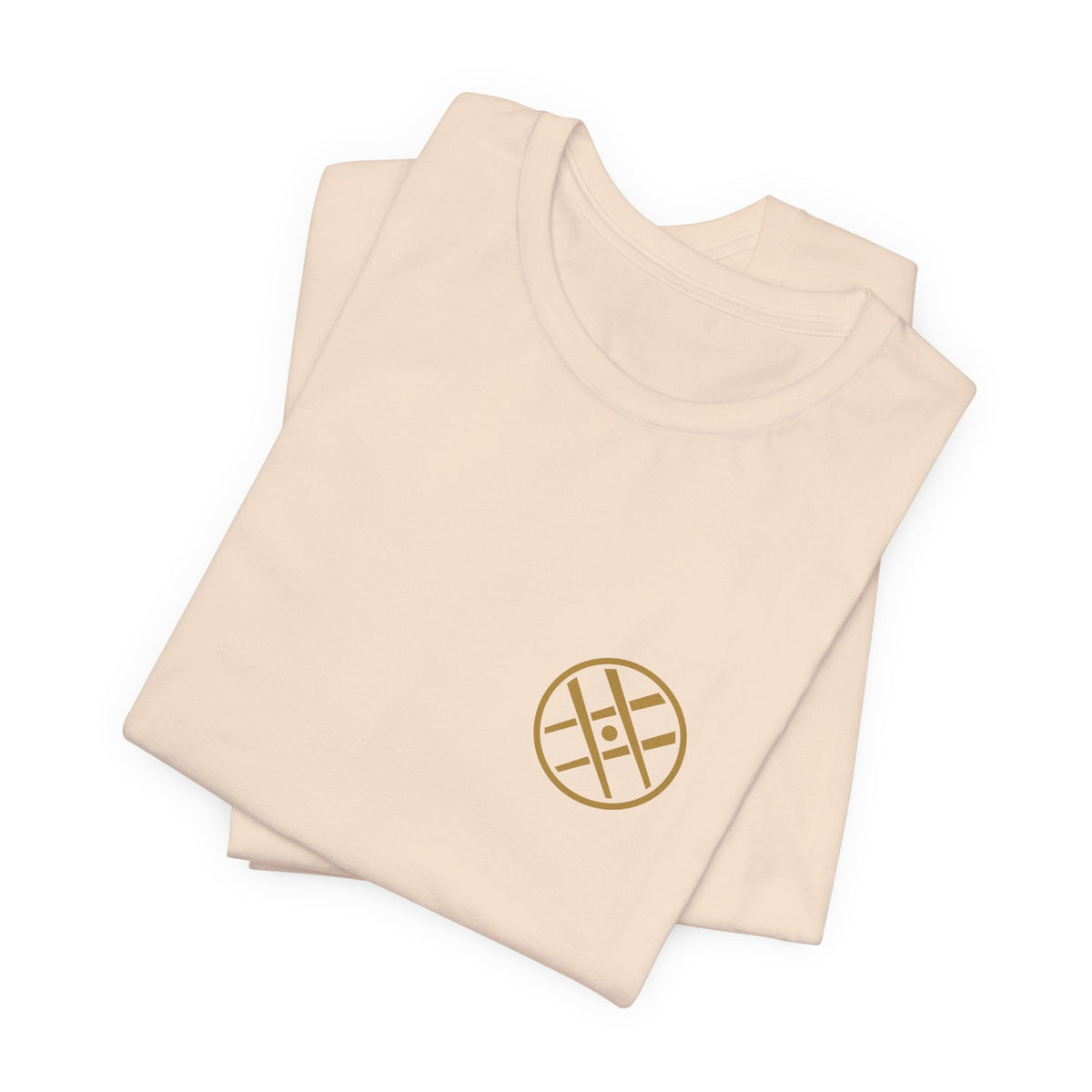 Japanese Kanji Back Print Shirt, Minimal Family Crest Tee, Spirit of Words Gift