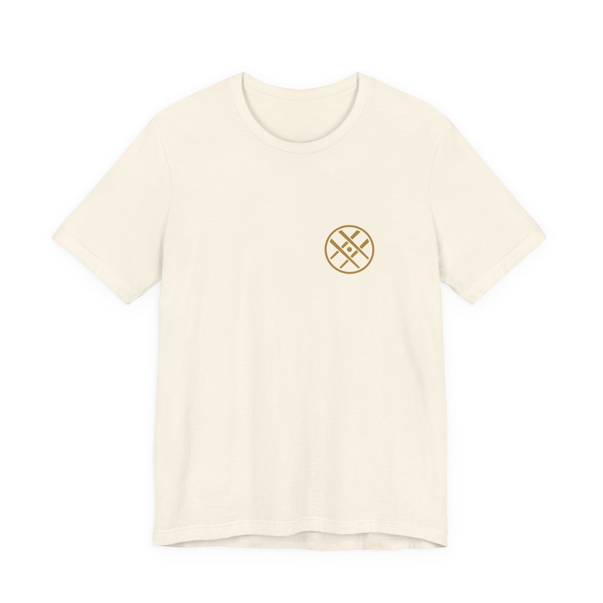 Japanese Kanji Back Print Shirt, Minimal Family Crest Tee, Spirit of Words Gift
