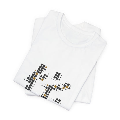 Wabi Sabi Shirt, Abstract Kanji Mosaic Tee, Japanese Minimalist Art Gift