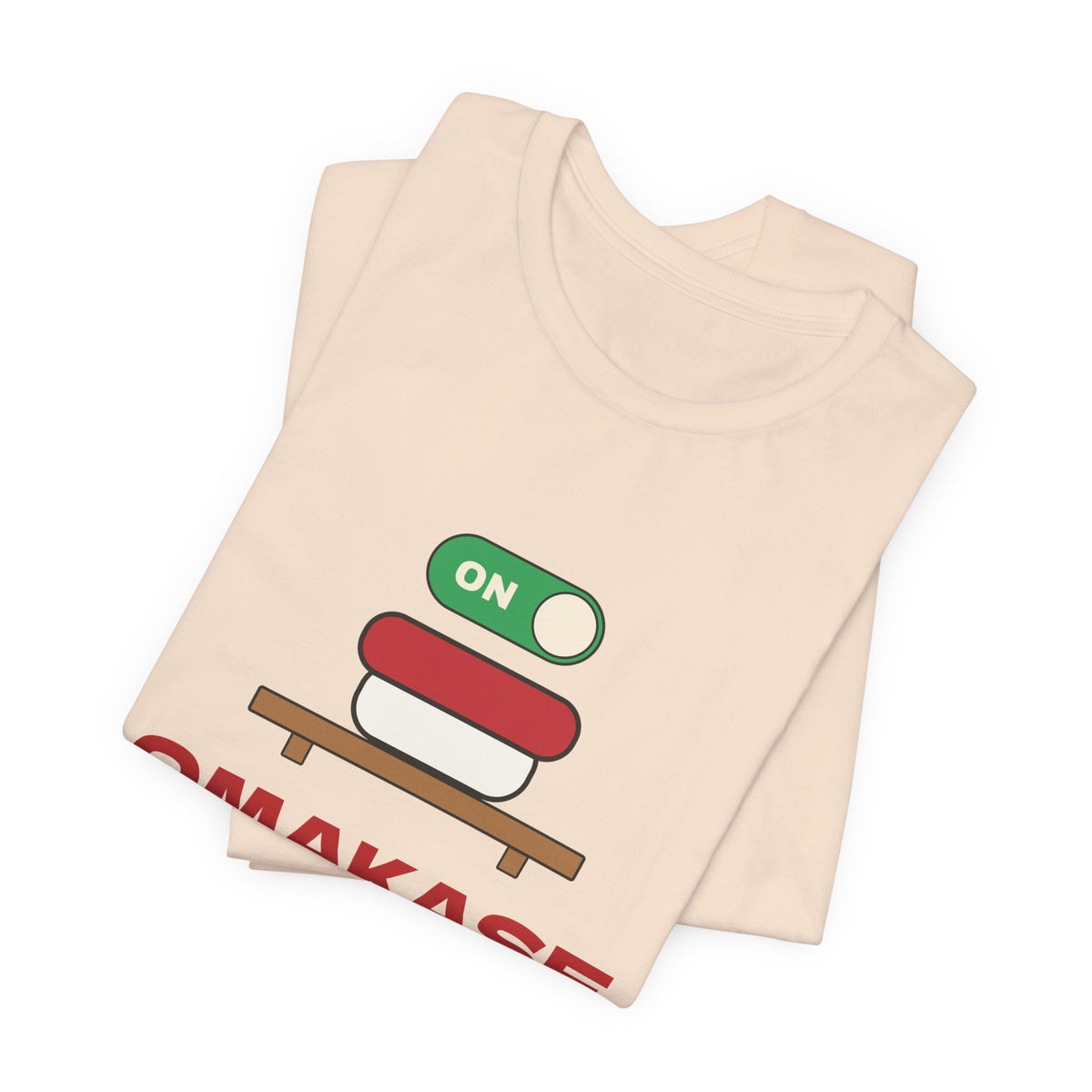 Omakase Mode Shirt, Funny Sushi Lover Tee, Japanese Sushi Chef Gift, Foodie T-Shirt