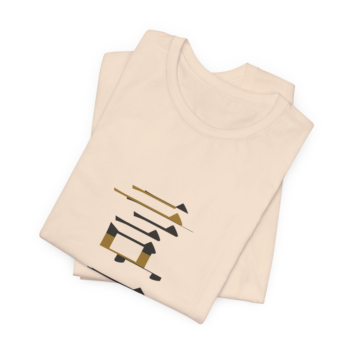 Deconstructed Kanji Shirt, Japanese Graphic Typography Tee, Streetwear Word Lover Gift