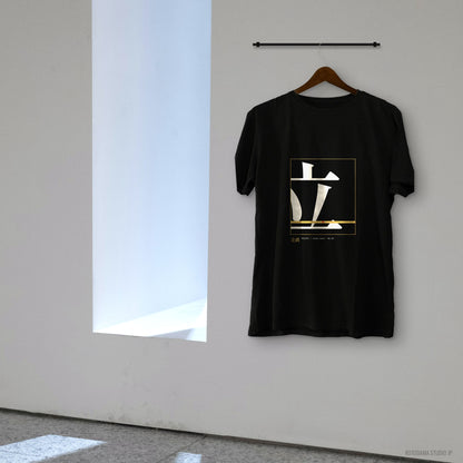 Riichi Mahjong Shirt, Oversized Kanji Graphic Tee, Japanese Mahjong Streetwear Gift